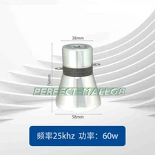1PC Ultrasonic Piezoelectric Cleaning Transducer Ultrasonic Cleaner 25KHz 60W