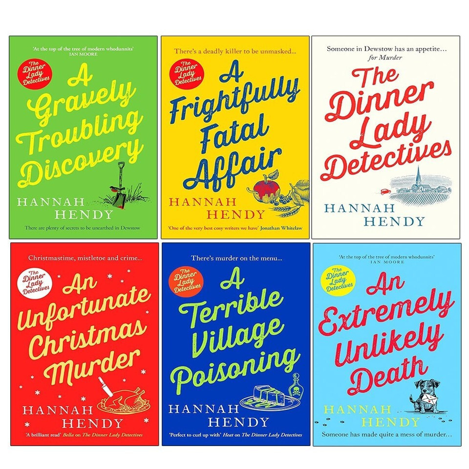 Dinner Lady Detectives Series 6 Collection Books Set by Hannah Hendy The Dinner