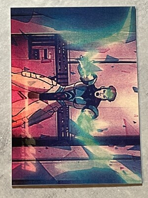 1996 Skybox Marvel Motion 3D Lenticular Insert Phoenix #9