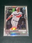 2021 Bowman Chrome Luis Garcia Rookie Card REFRACTOR /499