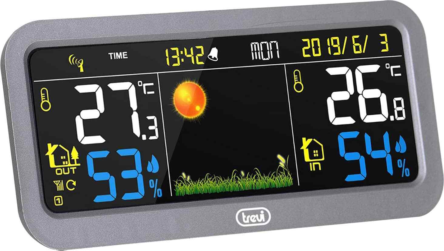 Offerta Stazione Meteo Trevi ME 3P20 RC Display Colori e Barometro - 3