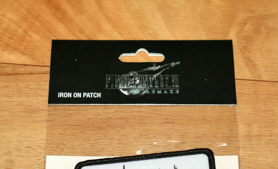 Final Fantasy 7 VII Remake Promo Rare Iron on Patch Avalanche PS4 Square Enix - Image 3 of 4