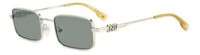 Dsquared2 Sonnenbrille D2 0104/S Ktu/Qt Palladium GrüN Herren