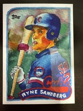 RYNE SANDBERG TOPPS SHOEBOX TREASURES BY ANDY FRIEDMAN BASE CUBS #73 2025