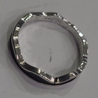 Silver-Tone Watch Bezel Ring Part, Bezel Replacement Ring for Watch — photo 1