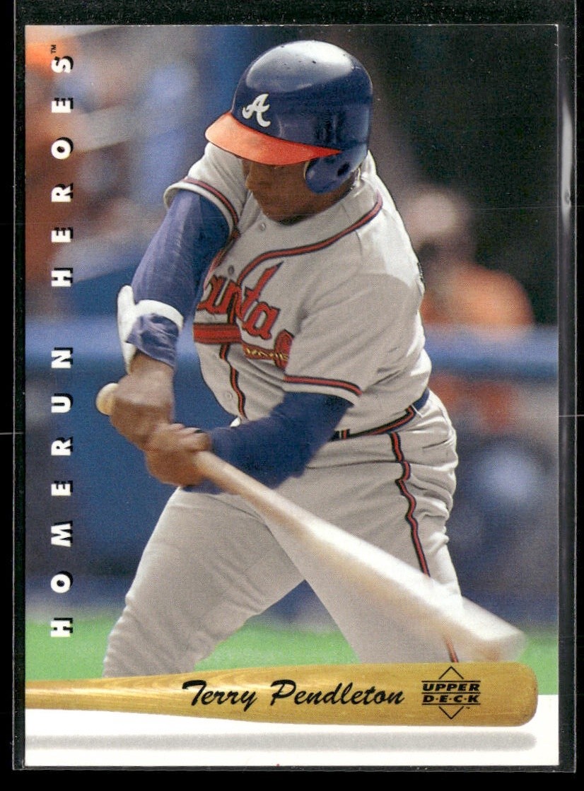 1993 Upper Deck #HR18 Terry Pendleton Home Run Heroes