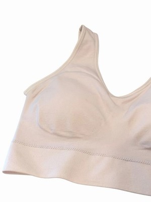 Women s Nordstrom Sample Seamless Bra Pullover Built-in Lightly Padded Cup SMALL