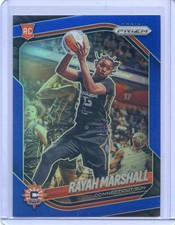 2025 Panini Prizm WNBA RAYAH MARSHALL RC Rookie #47 Blue Prizm /199 SUN