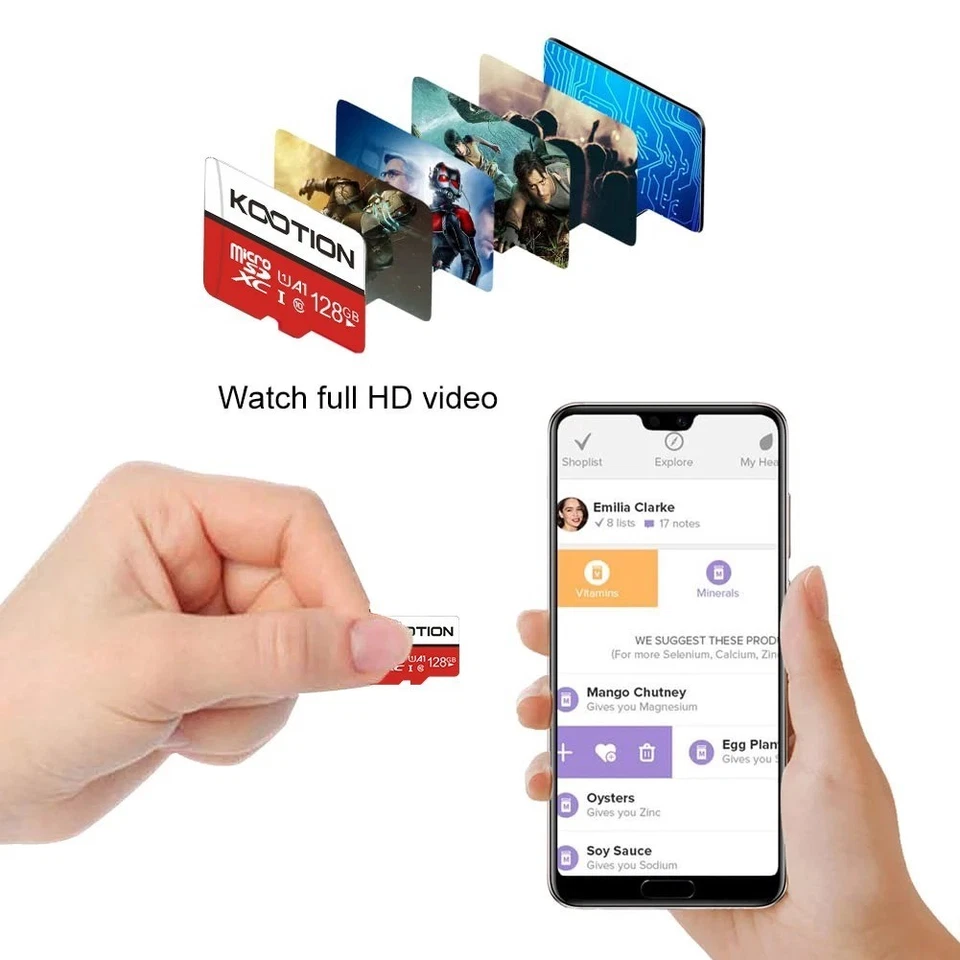 Micro SD Memory Card High Speed 1-100PCS Lot 512MB 8GB 16GB 32GB 64GB TF SD Card - Image 3 of 4