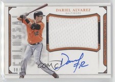 2016 Panini National Treasures Colossal Signatures 8/99 Dariel Alvarez Auto 0sb