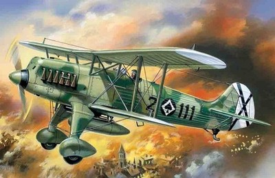 ICM 72191 Heinkel He 51 B-1 in 1:72 Bausatz Neu + OVP