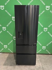 Image of Hisense American Fridge Freezer Non Plumbed Black/St/Steel RF632N4WFE #LF129887