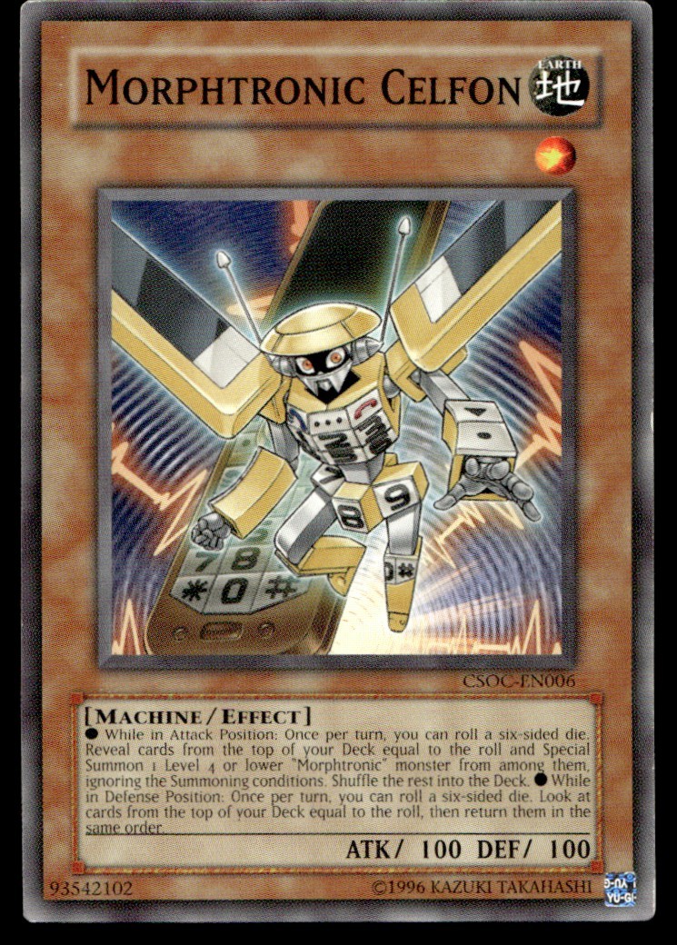 Morphtronic Celfon - CSOC-EN006 - Unlimited - YuGiOh