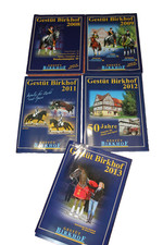 Pferdezucht Pferde - Gestüt Birkhof  5 Kataloge von 2008 2009 2011 2012 2013