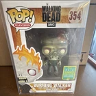 Funko Pop! Vinyl The Walking Dead Burning Walker #354 2016 Summer Convention
