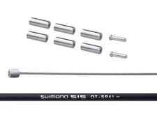SHIMANO Road Shift Cable Set - Galv Steel - Black Housing