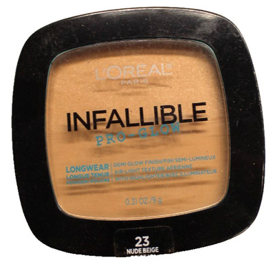 Loreal Infallible Pro-Glow Longwear Powder 23 Nude Beige