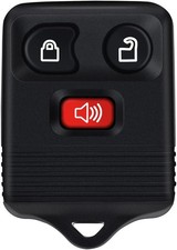 Keyless Entry Remote Car Key Fob with Alarm, 3-Button Clicker Transmitter CWTWB1