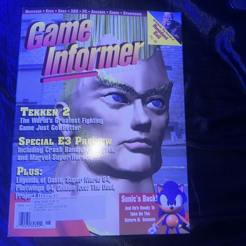 Game Informer June 1996 Volume 1 Issue 6