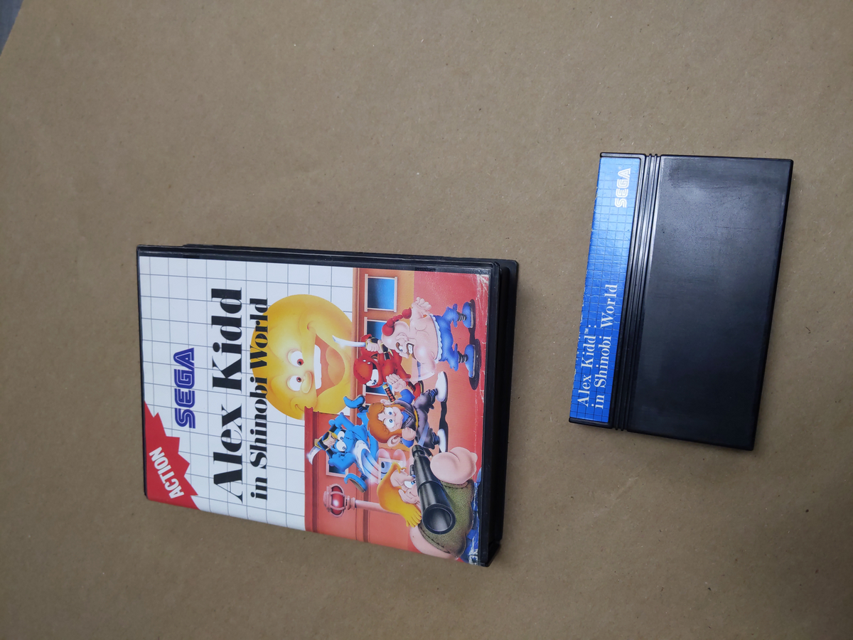 Alex Kidd in Shinobi World [Blue Label] Sega Master System