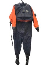 O.S. Systems Orange/ Black Drysuit and Bag