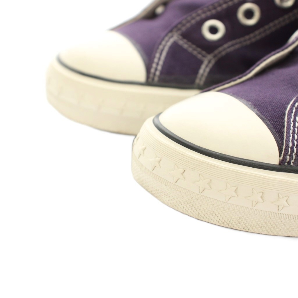 CONVERSE ADDICT Coach Canvas High Sneakers US85 JPN27 Purple White Black Red Nav thumbnail 4