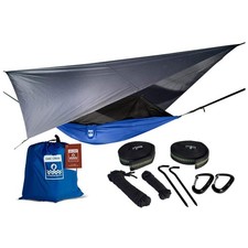Oak Creek Lost Valley Camping Hammock. Bundle Includes Mosquito Net, Rain Fly...
