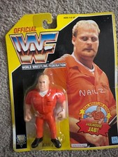 Vintage 1992 WWF Hasbro Nailz Figure MOC Series 7 Yellow Card NEW SEALED WWE