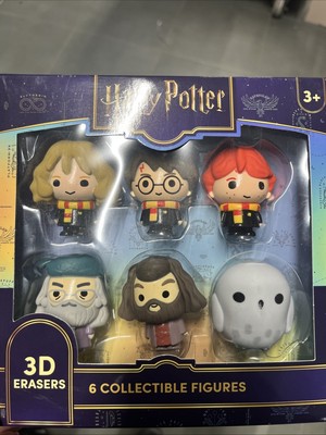 Harry Potter Radiergummi Set   6x 3D Radierer   Fanartikel Schule Geschenk