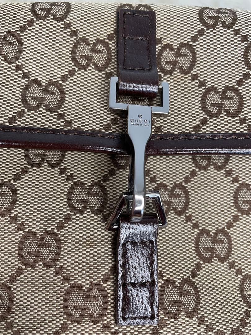 GUCCI GG Canvas Waist Bag Unisex Adjustable Strap Authentic Crossbody Bag thumbnail 4