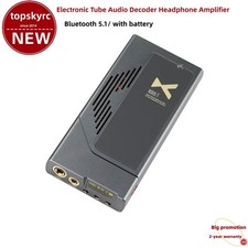 xDuoo XD05T Tube Audio Decoder Headphone Amplifier 4.4 Full Balanced Tube