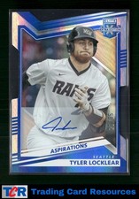 2022 Elite Extra Edition #58 Tyler Locklear Aspirations Die Cut Signatures #/85