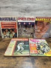 Vintage Baseball Magazine Lot 1970 1971 Johnny Bench Brooks Robinson