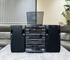 Sony LBT-N355 HiFi Stereo Stack System altoparlanti 5 CD, nastro, radio, giradischi 