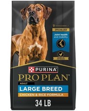 Purina Pro Plan High Protein, Digestive Health Large Breed Dog Food Dry, 34 lb.