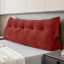 Large Bolster Triangular Headboard Wedge Backrest Positioning Support Bed Rest R