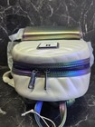 Loungefly BTS Mini Backpack Iridescent White Pop! Figures NWT.