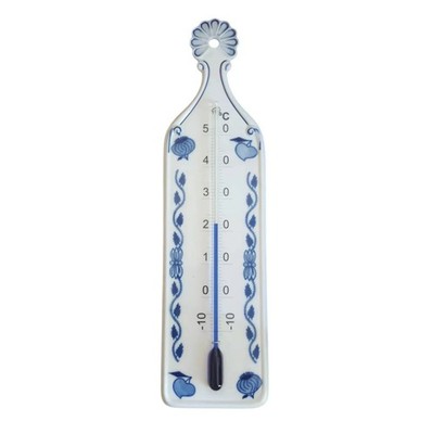 Zwiebelmuster Original Bohemia Thermometer  Porzellan NEU mit OVP Karlsbader