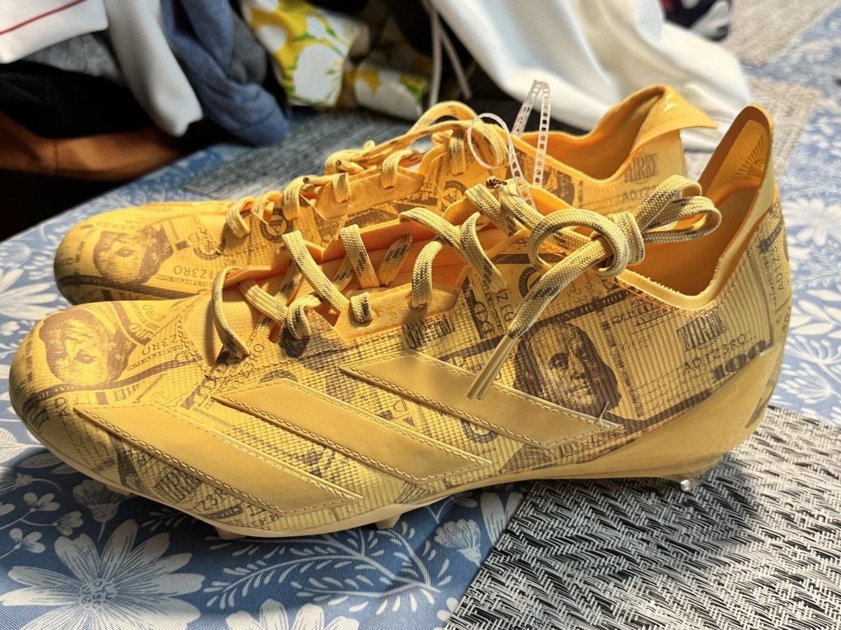 Adidas Adizero Strung 40 \'Team Solar Yellow 2\' JH7399 Football Multi Size Yellow 10.5 US Football Shoes & Cleats for Men for sale | eBay main image 3