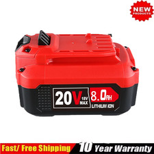 8.0Ah For Craftsman V20 20 Volt MAX Lithium Battery CMCB204 CMCB202 CMCB201 New