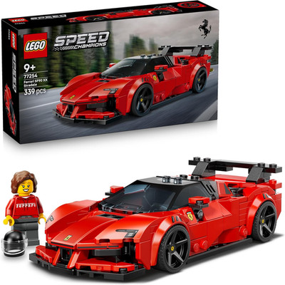 LEGO Speed Champions Ferrari SF90 XX Stradale Sportwagen - Modellbau Mit Sammelb