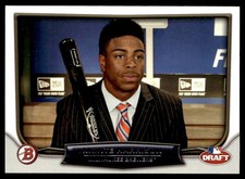 2014 Bowman Draft Picks & Prospects Night Monte Harrison Milwaukee Brewers