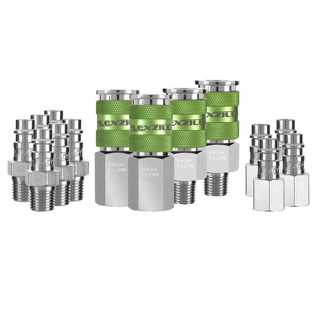 Flexzilla Legacy Pro 14-Piece High Flow Coupler & Plug Set (A53458FZ)