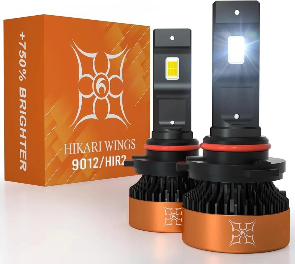 55w 50000lm 6000k Cool White Pair Ip68