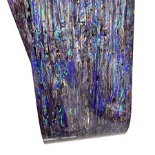 Drum Wrap Replacement 0.5mm Blue Abalone Musical Instrument Deco Sheet 3 Sizes