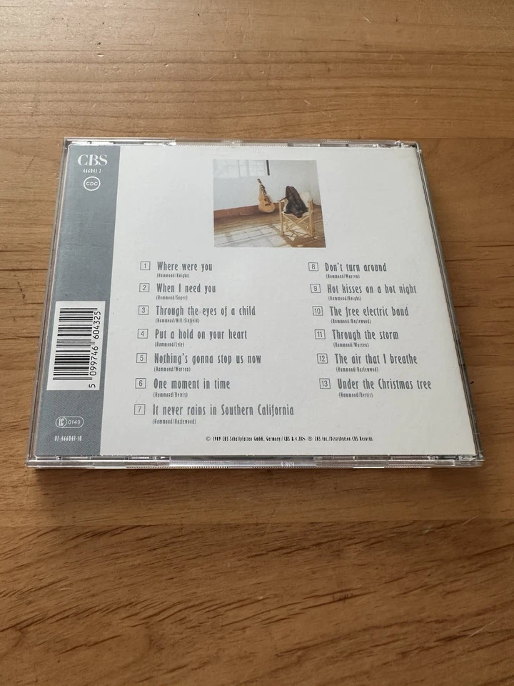 ALBERT HAMMOND - Best Of Me - CD 1989 - Bild 2 von 3