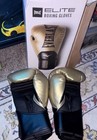 Everlast Elite 14 oz Boxing Gloves Gold & Black — photo 2