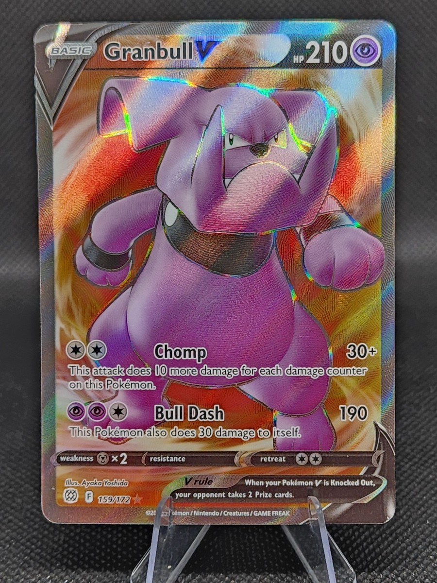 Granbull V (Full Art) - SWSH09: Brilliant Stars [FULL ART] | Ozzie Collectables