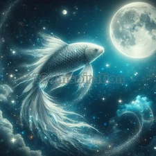 Digital Image Picture Photo Wallpaper Background Desktop Art Fish Sky #A256
