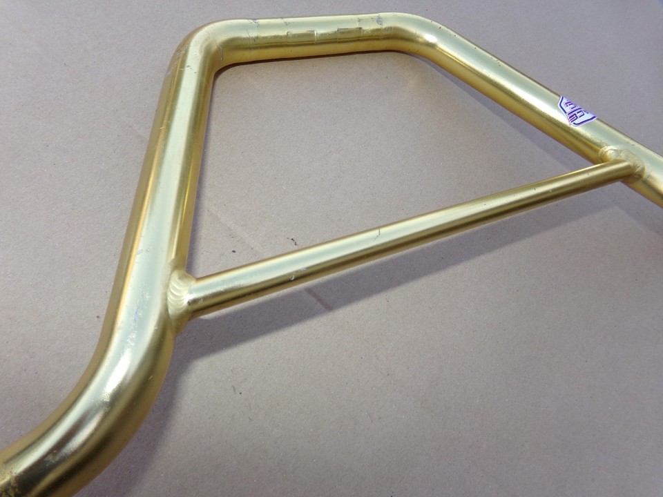 Old School vintage BMX Race Ince bars in gold for ripper hutch robinson ...